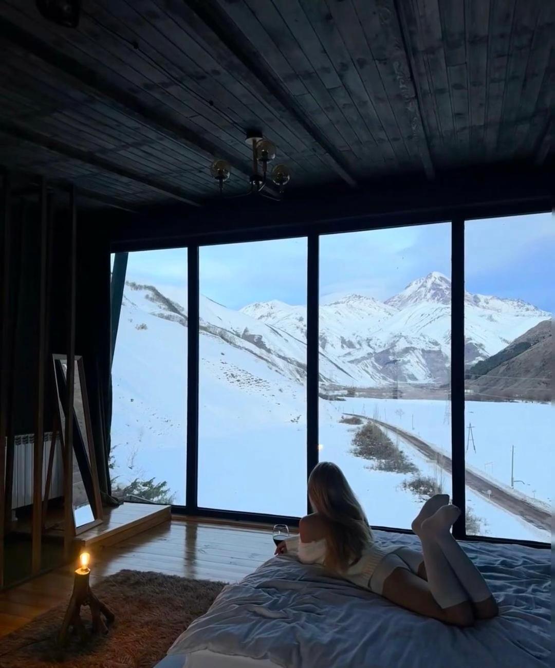 Ferienwohnung Gzaze Kazbegi Exterior foto